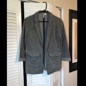 Gray blazer